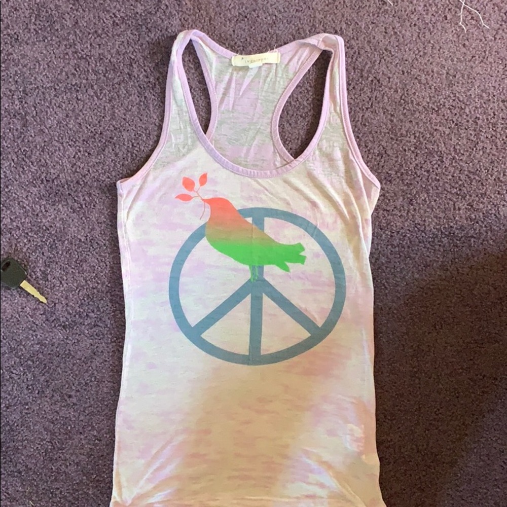 Peace tank top